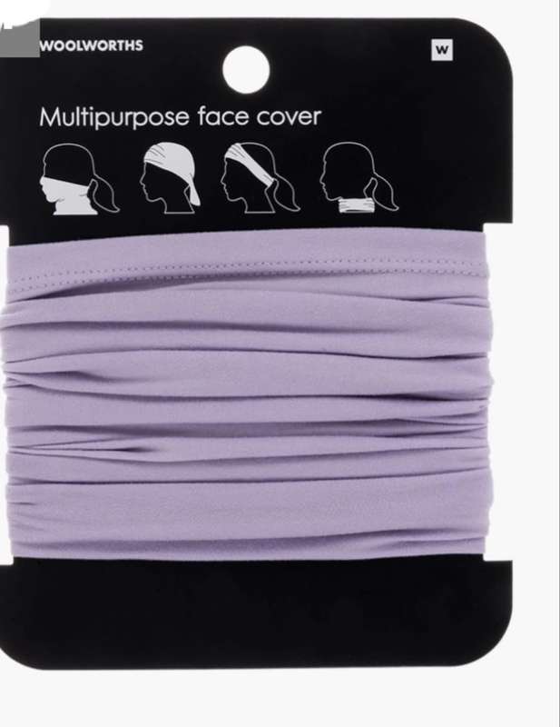 Lilac Multi Purpose Face Cover Mask