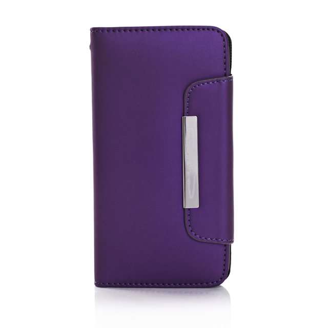 Purple Pattern Leather Flip Case Cover for Samsung Galaxy S5 Case & Free Screen Protector 182F