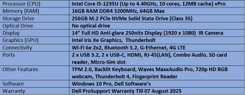Dell Latitude 5430 - Intel Core i5 - 12th Generation Notebook