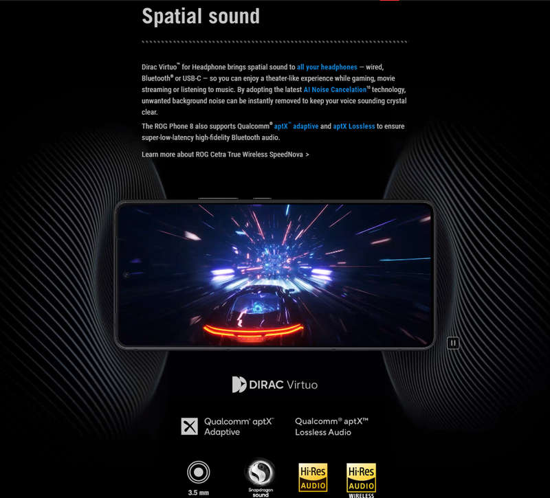 Asus Rog 8 Pro Phone 16GB RAM+512GB Storage (Global Rom)