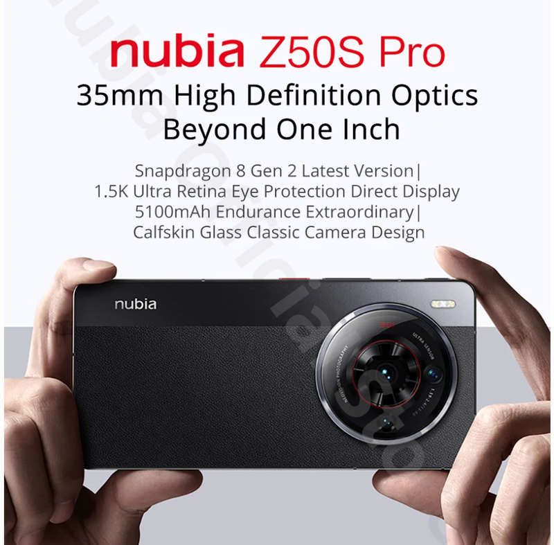 Nubia Z50S Pro 1TB Storage Smartphone - Clearance Sale