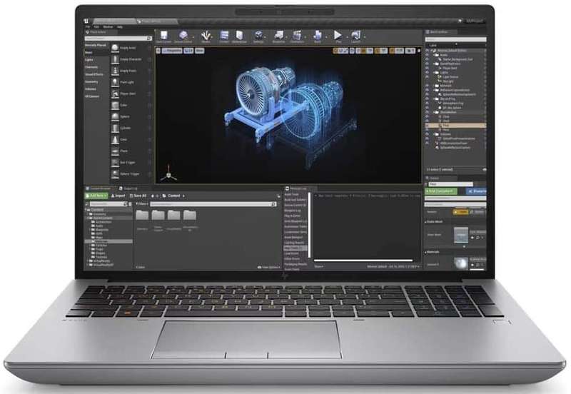 HP ZBook Fury 16 G10 - Intel Core i7 - 13 Generation Mobile WorkStation
