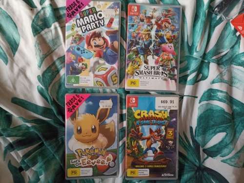 Nintendo Switch with Games and Accessories