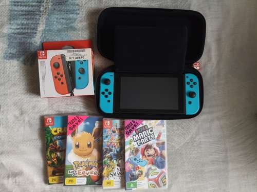 Nintendo Switch with Games and Accessories