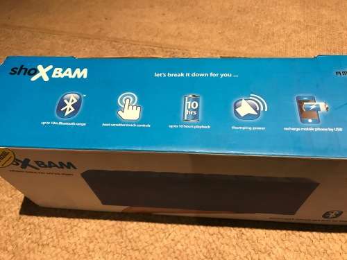 Shox BAM Bluetooth Speaker