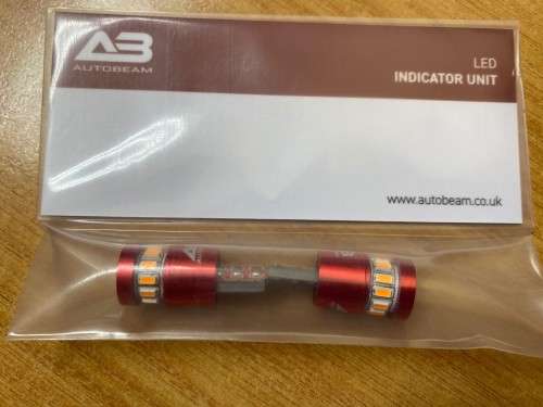 AUTOBEAM LED BULBS - COSTED R 2,500.00 (FORD)