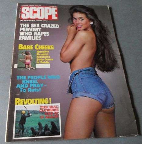 SCOPE MAGAZINE 31 AUGUST 1984 ( SCOPE GIRL OF THE YEAR - MISS AUGUST - CELESTE GROOTE )