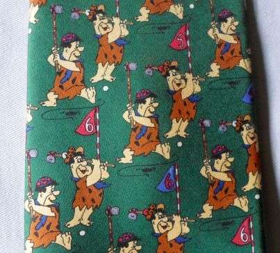 FRED FLINTSTONE - GOLF - TIE