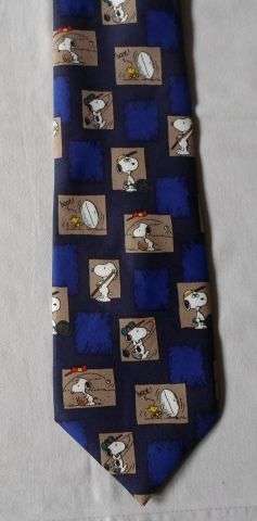 SNOOPY & WOODSTOCK SPORTS - PEANUTS - TIE