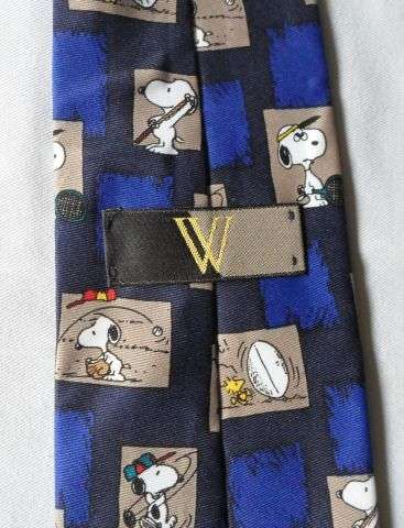 SNOOPY & WOODSTOCK SPORTS - PEANUTS - TIE
