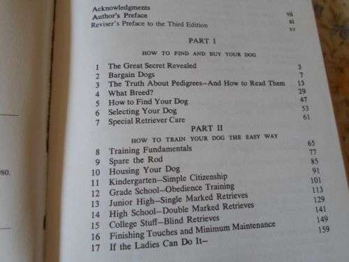 TRAINING YOUR RETRIEVER - THE CLASSIC WORK IN IT'S FIELD - JAMES LAMB FREE