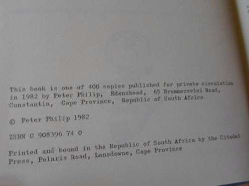 FIFESHIRE FAMILY ;  THE DESCENDANTS OF JOHN & THOMAS PHILIP  VOLUME TWO  - PETER PHILIP
