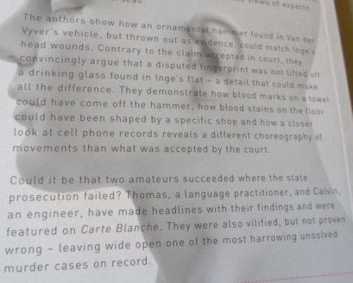 BLOODY LIES - CITIZENS REOPEN THE INGE LOTZ MURDER CASE - THOMAS MOLLETT & CALVIN MOLLETT
