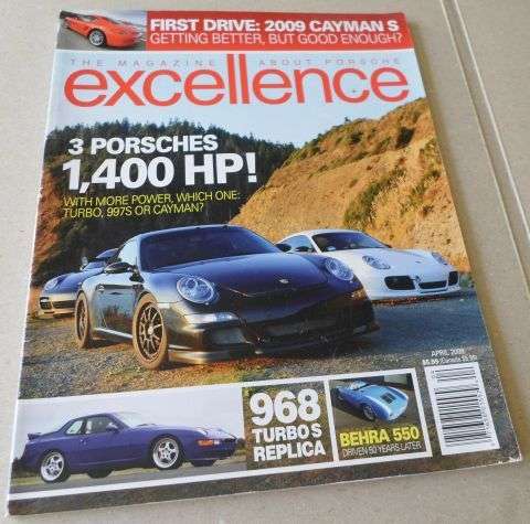 EXCELLENCE - THE MAGAZINE ABOUT PORSCHE APRIL 2009