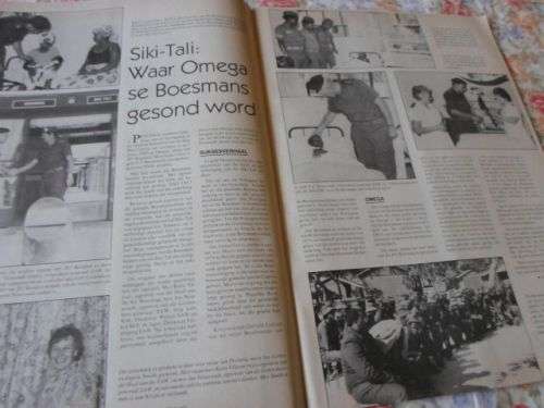 PARATUS MAGAZINE AUG 1982 ( SAP - GRENS , 701 BN , REG VRYSTAAT , HONORIS CRUX RECIPIENTS )