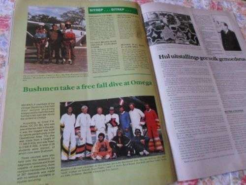PARATUS MAGAZINE AUG 1982 ( SAP - GRENS , 701 BN , REG VRYSTAAT , HONORIS CRUX RECIPIENTS )