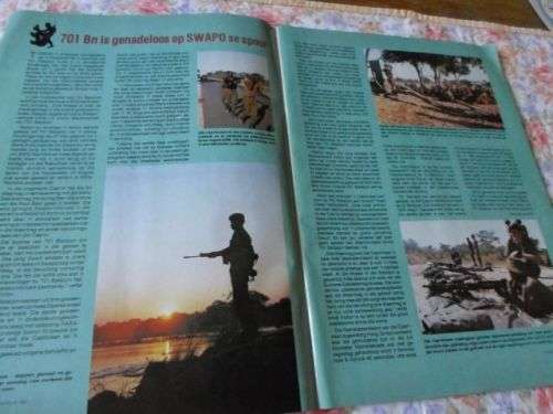 PARATUS MAGAZINE AUG 1982 ( SAP - GRENS , 701 BN , REG VRYSTAAT , HONORIS CRUX RECIPIENTS )