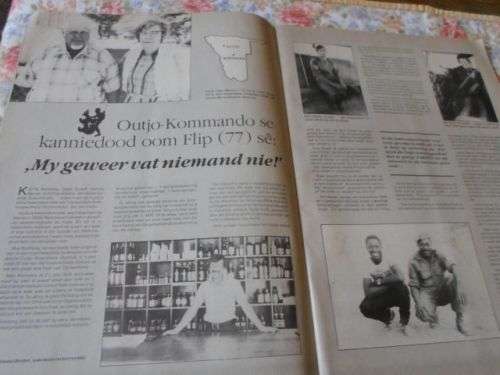PARATUS MAGAZINE AUG 1982 ( SAP - GRENS , 701 BN , REG VRYSTAAT , HONORIS CRUX RECIPIENTS )