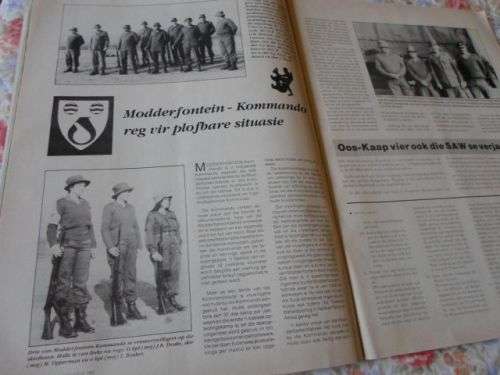 PARATUS MAGAZINE AUG 1982 ( SAP - GRENS , 701 BN , REG VRYSTAAT , HONORIS CRUX RECIPIENTS )