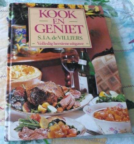 KOOK EN GENIET - S.J.A. DE VILLIERS ( HERSIEN UITGAWE )