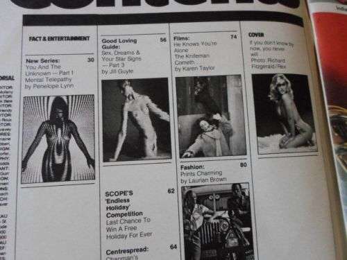 SCOPE MAGAZINE 17 JULY 1981 (