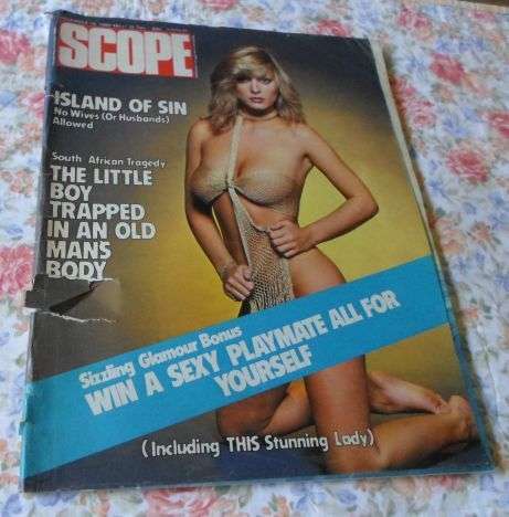 SCOPE MAGAZINE 19 DECEMBER 1980 ( SCOPE GIRL OF THE YEAR LEANNE SUMMERBEE CAPE TOWN )