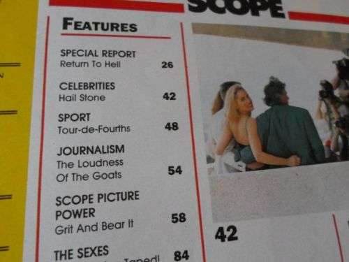 SCOPE MAGAZINE 10 DECEMBER 1993 ( SCOPE GOLDEN GIRL FINALIST - LARA DE KLERK