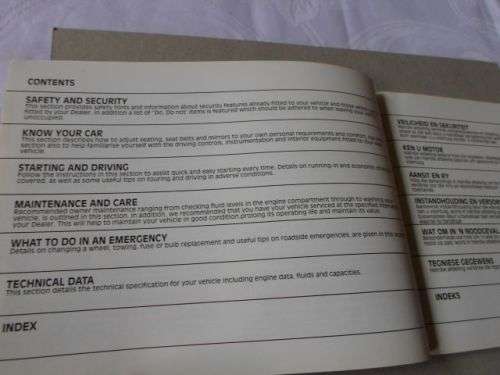 MAZDA 323 OWNER'S MANUAL / EIENAARS HANDLEIDING - FEB 1995