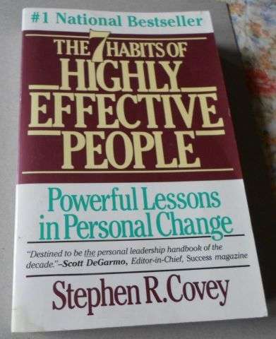 THE 7 HABITS OF HIGHLY EFFECTIVE PEOPLE - STEPHEN R COVEY