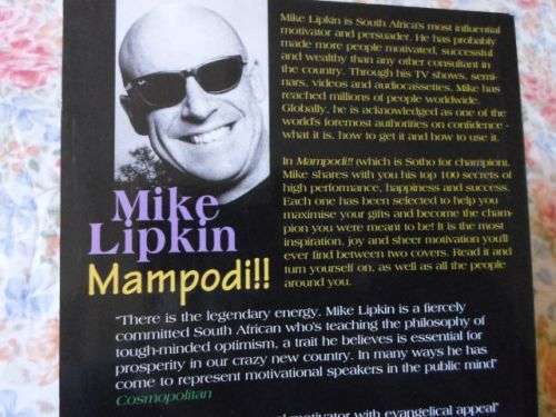 MAMPODI !! - 100 MINDSPARKS TO LIGHT UP YOUR HEAD, HEART, BODY AND SOUL - MIKE LIPKIN