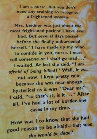 MURDER IN MESOPOTAMIA - AGATHA CHRISTIE