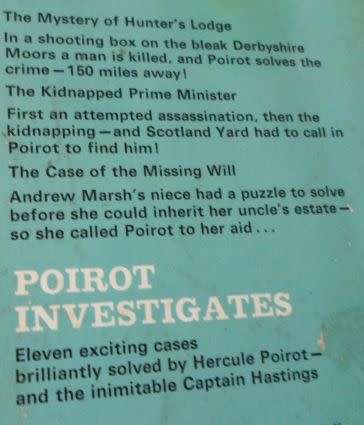 POIROT INVESTIGATES - AGATHA CHRISTIE