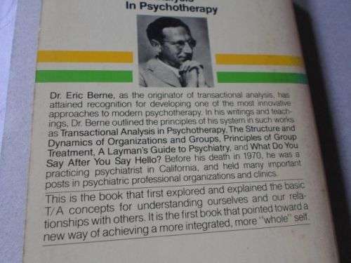 TRANSACTIONAL ANALYSIS IN PSYCHOTHERAPY - ERIC BERNE M.D.