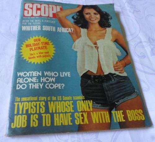 SCOPE MAGAZINE 23 JULY 1976 ( LIZETTE TOTOS - SCOPE PLAYMATE )