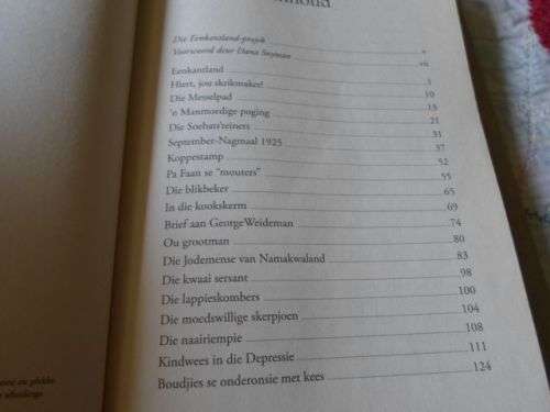 EENKANTLAND - VENSTER OP NAMAKWALAND - THEUNIS UYS