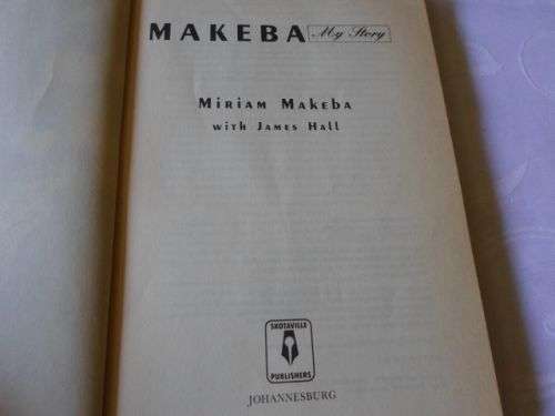 MAKEBA - MY STORY - MIRIAM MAKEBA WITH JAMES HALL