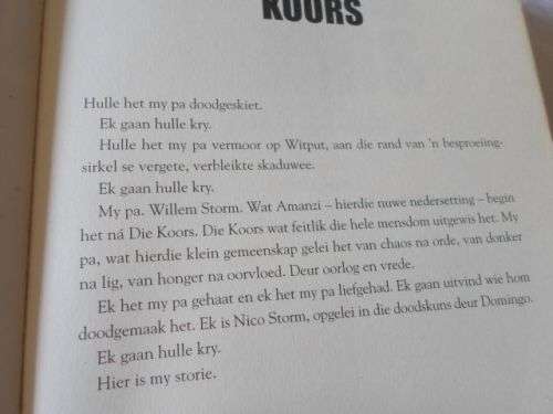 KOORS - DEON MEYER