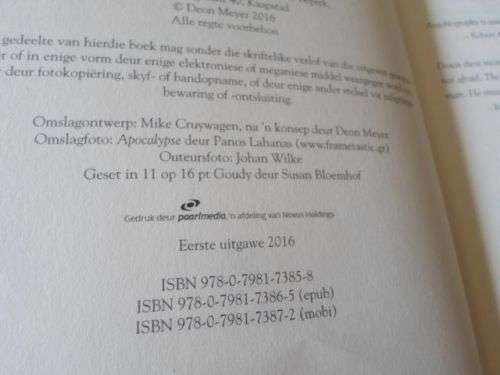KOORS - DEON MEYER