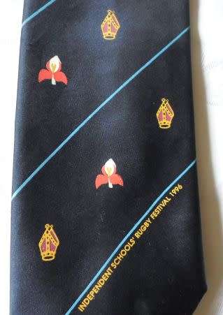 INDEPENDENT SCHOOL'S RUGBY FESTIVAL 1996 - BISHOPS SCHOOL - TIE
