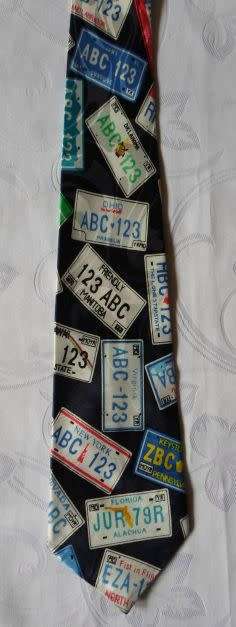 ATTRACTIVE NUMBER PLATES - TIE