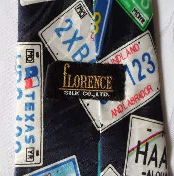ATTRACTIVE NUMBER PLATES - TIE
