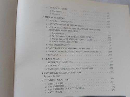 LOOKING AT SOUTH AFRICAN ART - FRIEDA HARMSEN ( FIRST INSIDE PAGE REMOVED )