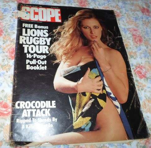 SCOPE MAGAZINE 9 MAY 1980 (  BRITISH LIONS , INTERPOL , JENNY WOOLF , FIONA WHITE , KOBUS DU TOIT )