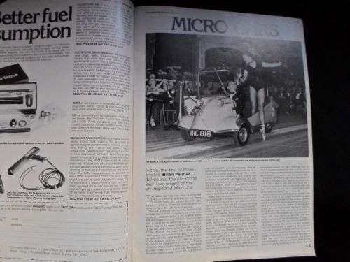 THOROUGHBRED & CLASSIC CARS MAGAZINE MAY 1981 ( MICRO CARS , LOTUS EUROPA JAGUAR XJS )