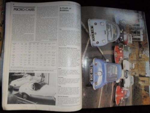 THOROUGHBRED & CLASSIC CARS MAGAZINE MAY 1981 ( MICRO CARS , LOTUS EUROPA JAGUAR XJS )
