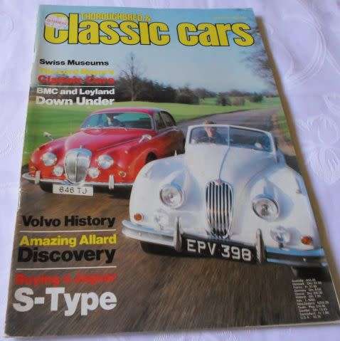 THOROUGHBRED & CLASSIC CARS MAGAZINE MARCH 1983 ( VOLVO HISTORY , JAGUAR S-TYPE , BMC / LEYLAND )