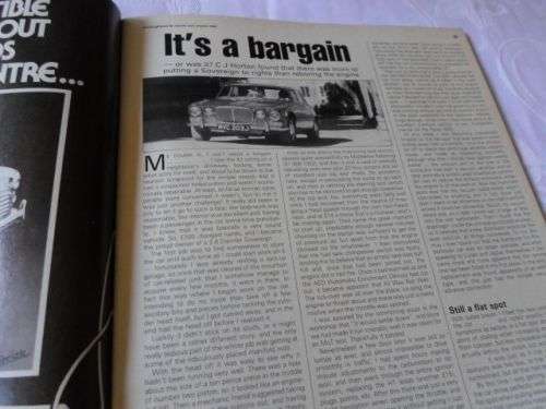 THOROUGHBRED & CLASSIC CARS MAGAZINE MARCH 1983 ( VOLVO HISTORY , JAGUAR S-TYPE , BMC / LEYLAND )