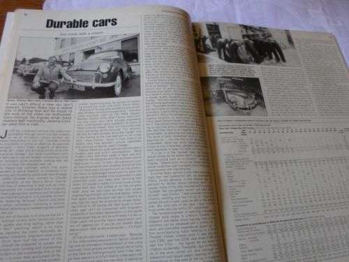 THOROUGHBRED & CLASSIC CARS MAGAZINE MARCH 1983 ( VOLVO HISTORY , JAGUAR S-TYPE , BMC / LEYLAND )