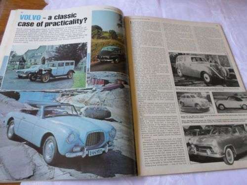 THOROUGHBRED & CLASSIC CARS MAGAZINE MARCH 1983 ( VOLVO HISTORY , JAGUAR S-TYPE , BMC / LEYLAND )