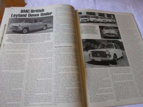 THOROUGHBRED & CLASSIC CARS MAGAZINE MARCH 1983 ( VOLVO HISTORY , JAGUAR S-TYPE , BMC / LEYLAND )